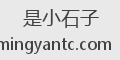 是小石子