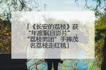 《长安的荔枝》获“年度瞩目影片”，“荔枝男团”手捧茂名荔枝走红毯