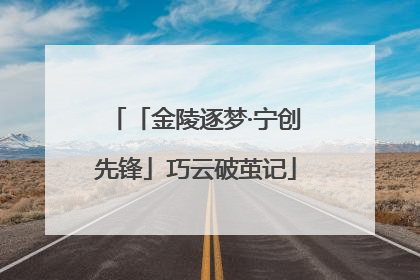 「金陵逐梦·宁创先锋」巧云破茧记