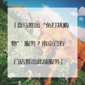 盒马推出“免打扰购物” 服务？南京已有门店推出此项服务