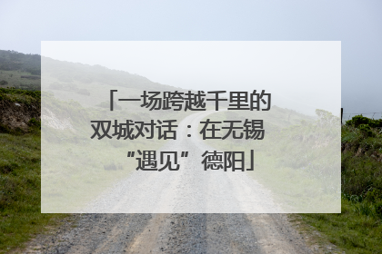 一场跨越千里的双城对话：在无锡“遇见”德阳