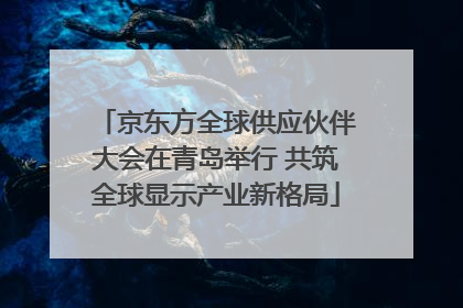 京东方全球供应伙伴大会在青岛举行 共筑全球显示产业新格局