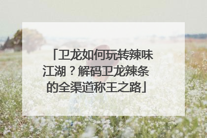 卫龙如何玩转辣味江湖？解码卫龙辣条的全渠道称王之路