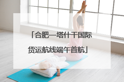 合肥—塔什干国际货运航线端午首航