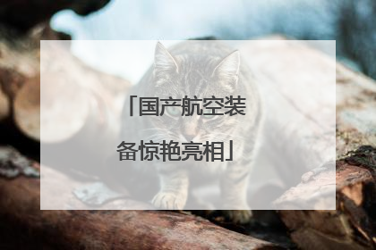 国产航空装备惊艳亮相