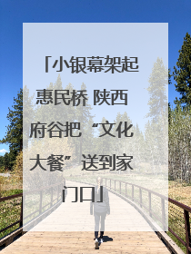 小银幕架起惠民桥 陕西府谷把“文化大餐”送到家门口
