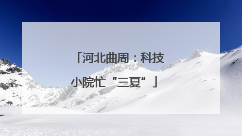 河北曲周：科技小院忙“三夏”