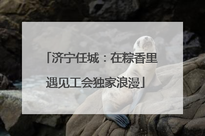 济宁任城：在粽香里遇见工会独家浪漫