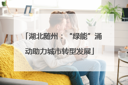 湖北随州：“绿能”涌动助力城市转型发展
