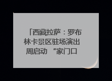 西藏拉萨：罗布林卡景区驻场演出周启动 “家门口”享文化盛宴