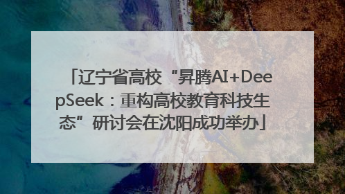 辽宁省高校“昇腾AI+DeepSeek：重构高校教育科技生态”研讨会在沈阳成功举办