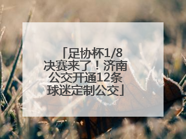 足协杯1/8决赛来了！济南公交开通12条球迷定制公交