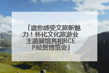 邀您感受文旅新魅力！怀化文化旅游业主题展馆亮相RCEP经贸博览会