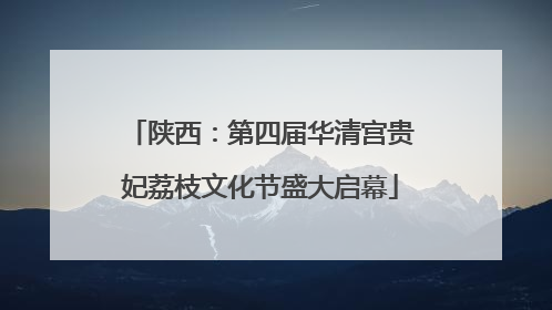 陕西：第四届华清宫贵妃荔枝文化节盛大启幕